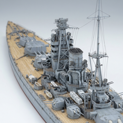 Maquette bateau 2eme guerre mondiale-"HMS Rodney"