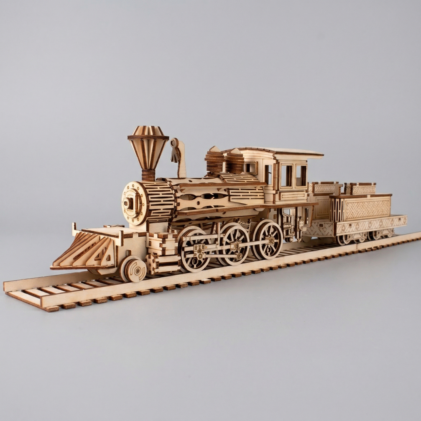 Maquette train en bois-"La Loco-Motiv"
