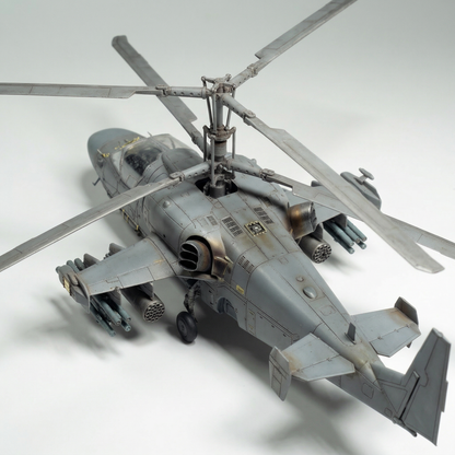 Maquette hélicoptère de combat-"KA-52"