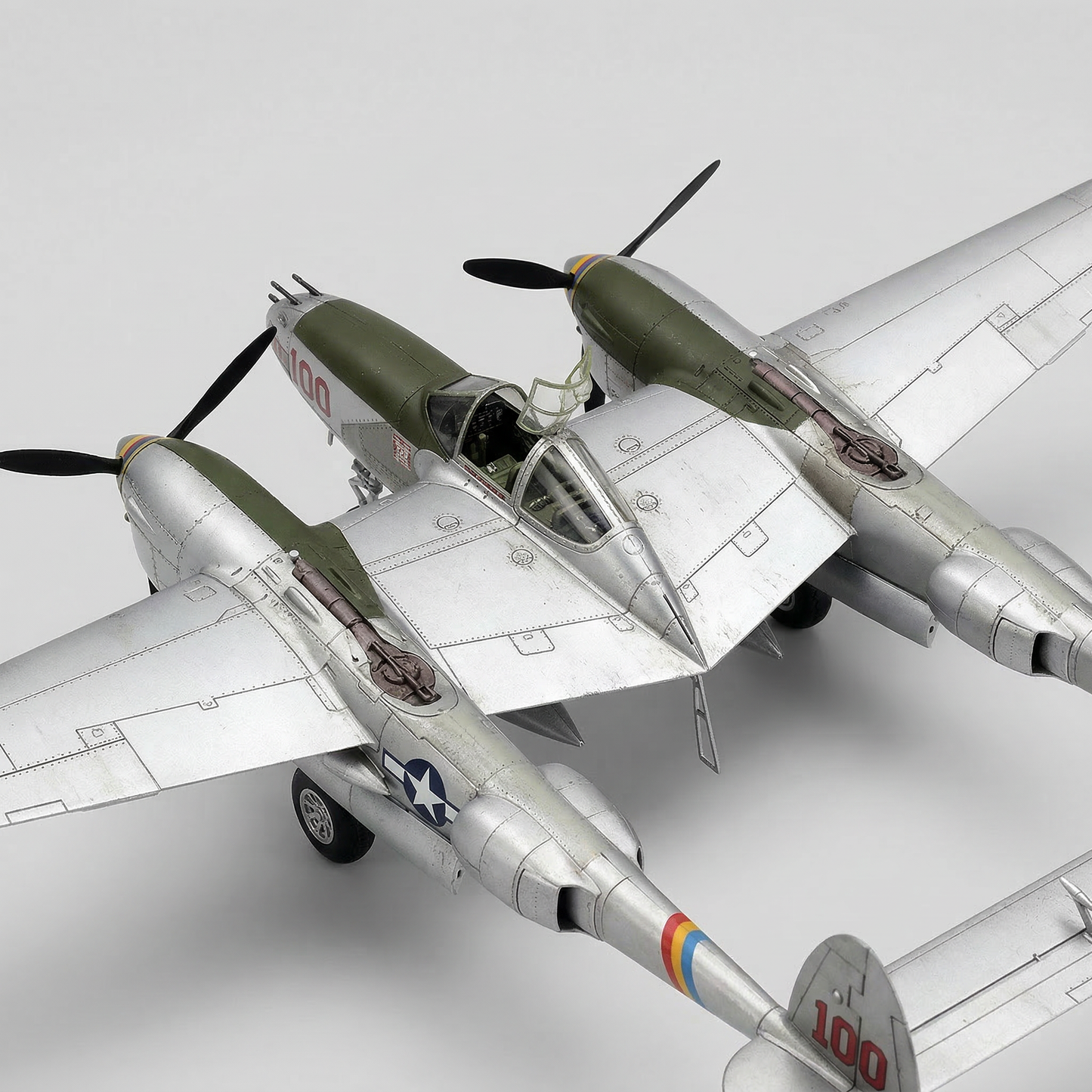 Maquette p-38 lightning-"P-38J Lightning"