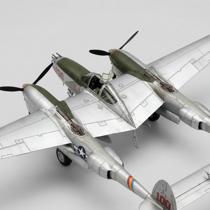 Maquette p-38 lightning-"P-38J Lightning"