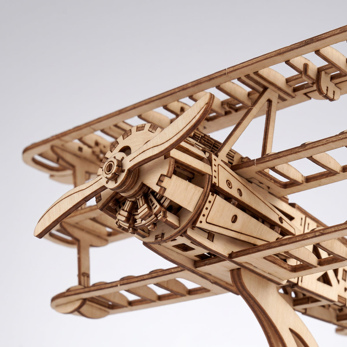 Maquette avion en bois a construire-"Fokker"