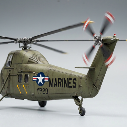 Maquette hélicoptère militaire-"UH-34D Choctaw"